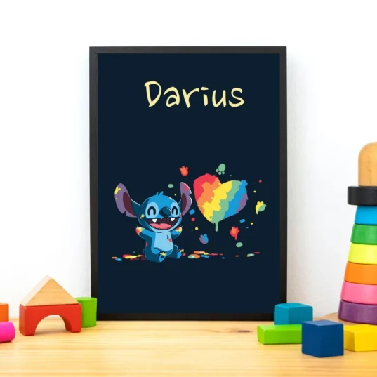 Tablou personalizat / Canvas Stitch Love