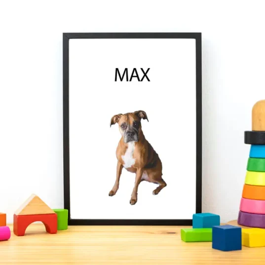 Tablou personalizat / Canvas cu animăluțul de companie