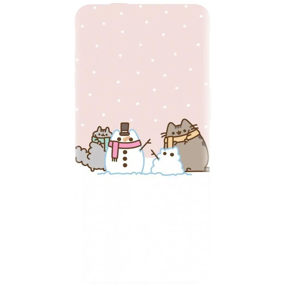 Husa din silicon - model Cat And Snowman