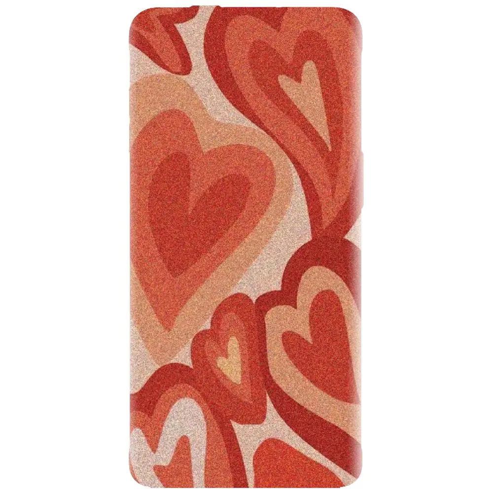 Husa din silicon - model Inimi