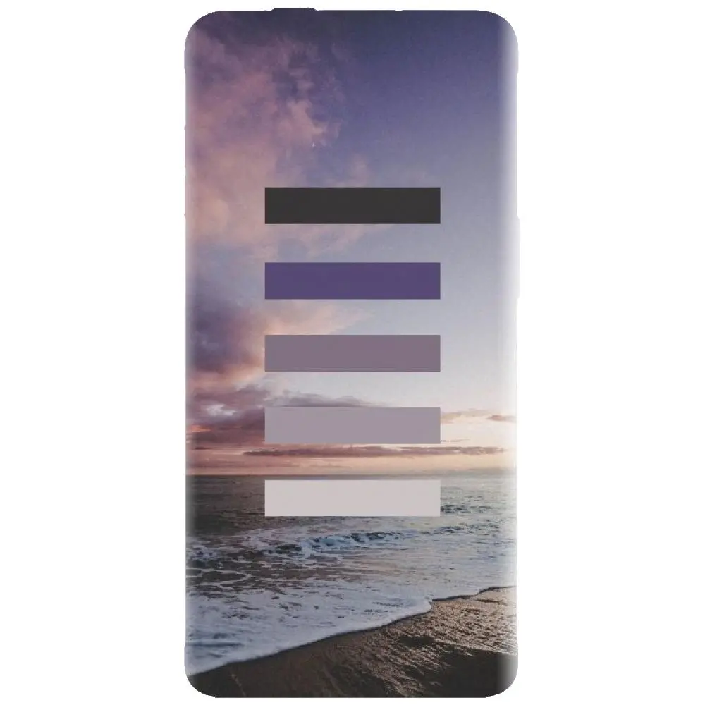 Husa din silicon - model Plaja Tropicala