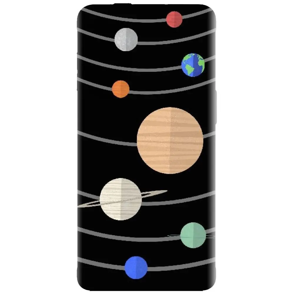 Husa din silicon - model Planeta Axe