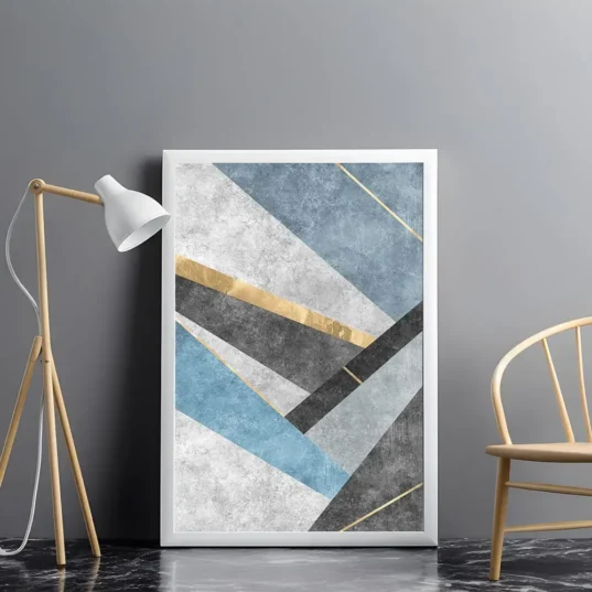 Tablou Abstract Geometric Floral 08