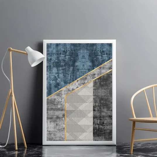 Tablou Abstract Geometric Floral 09