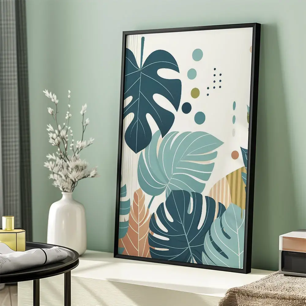 Tablou Arta Abstract Floral 02 - imagine 3