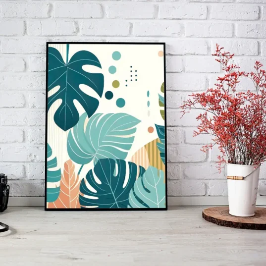 Tablou Arta Abstract Floral 02