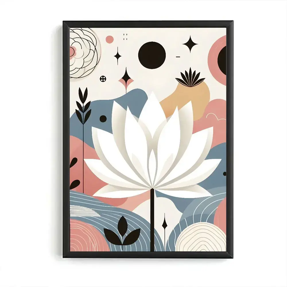 Tablou Arta Abstract Floral 04 - imagine 4