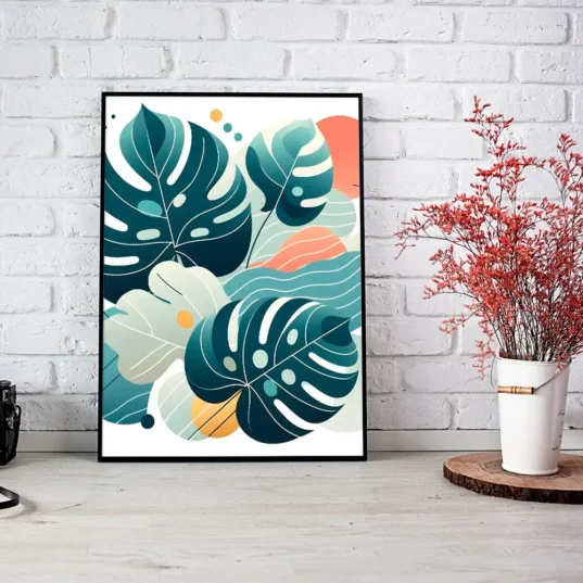 Tablou Arta Abstract Floral 07