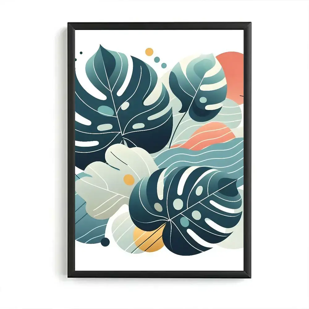 Tablou Arta Abstract Floral 07 - imagine 4