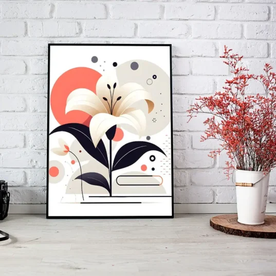 Tablou Arta Abstract Floral 08