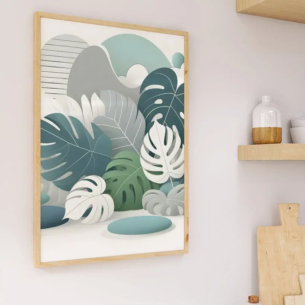 Tablou Arta Abstract Floral 11 - imagine 4