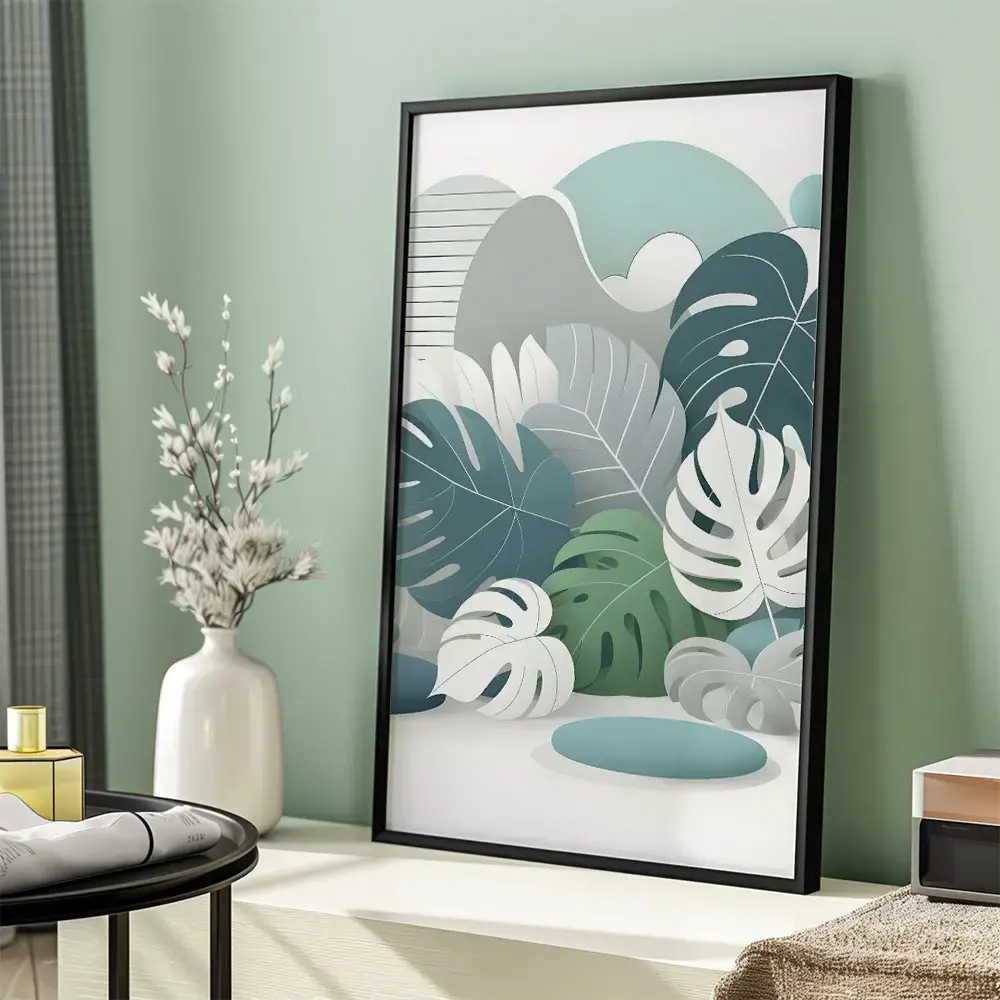 Tablou Arta Abstract Floral 11 - imagine 2