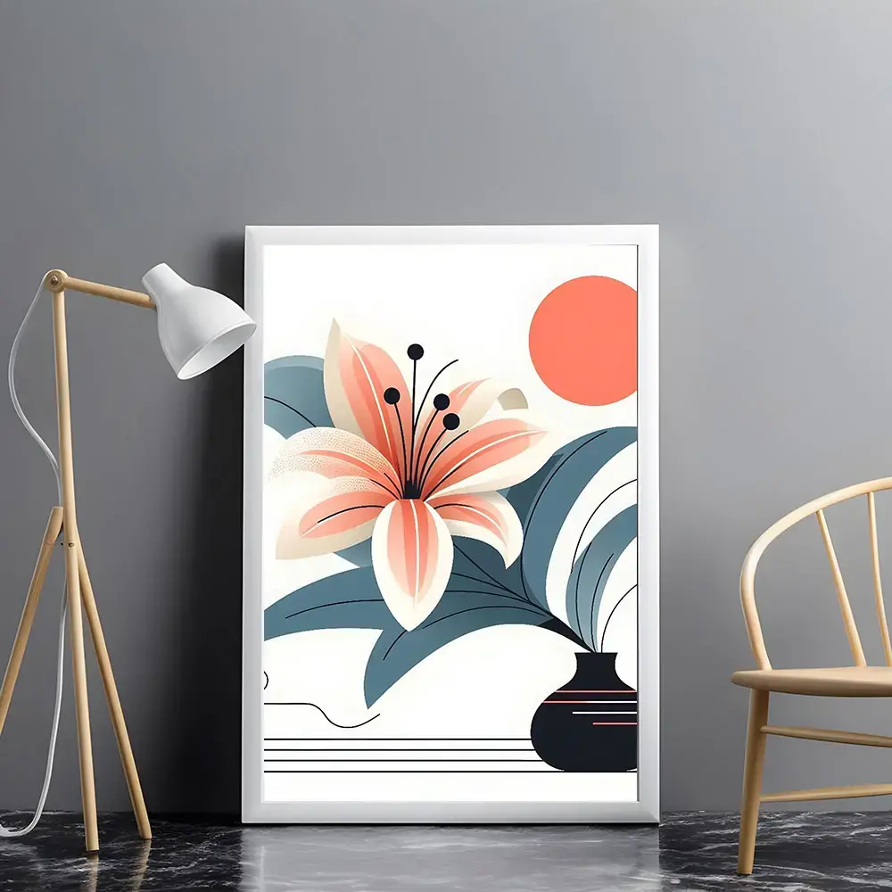 Tablou Arta Abstract Floral 13 - imagine 5