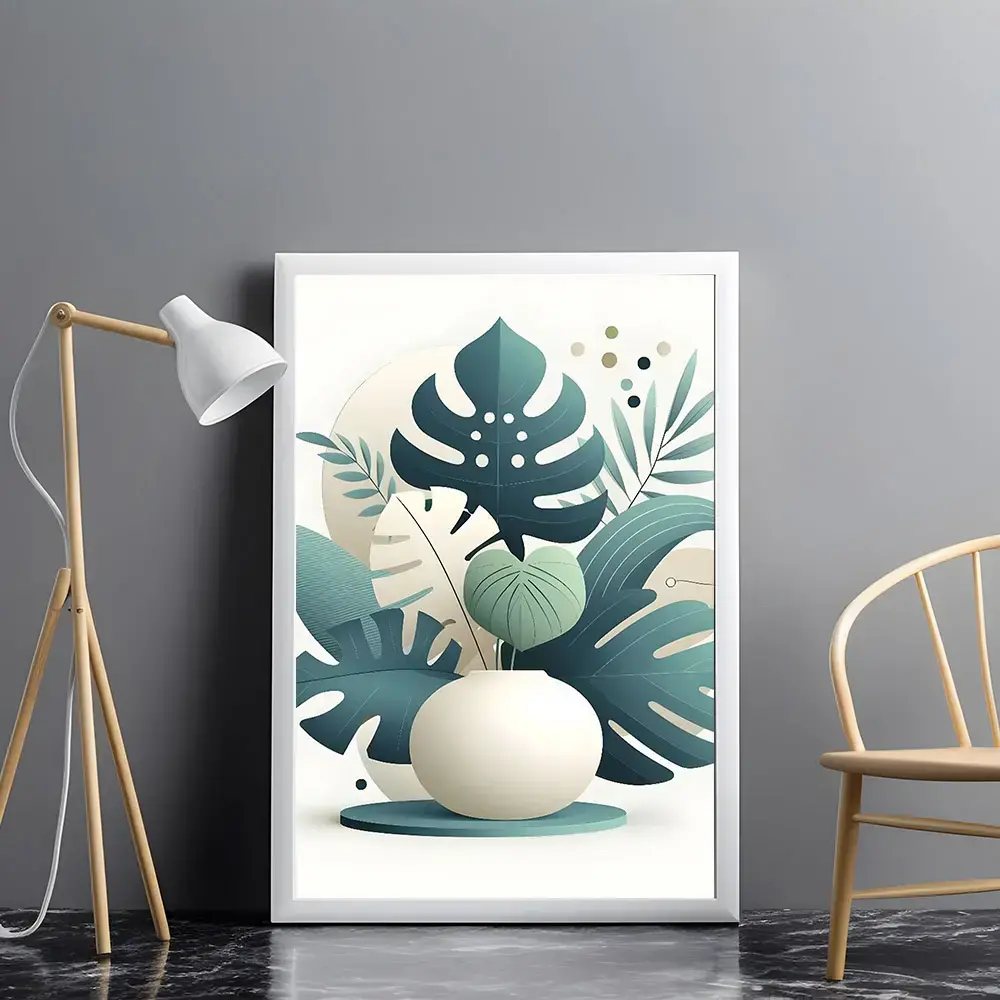 Tablou Arta Abstract Floral 14 - imagine 5