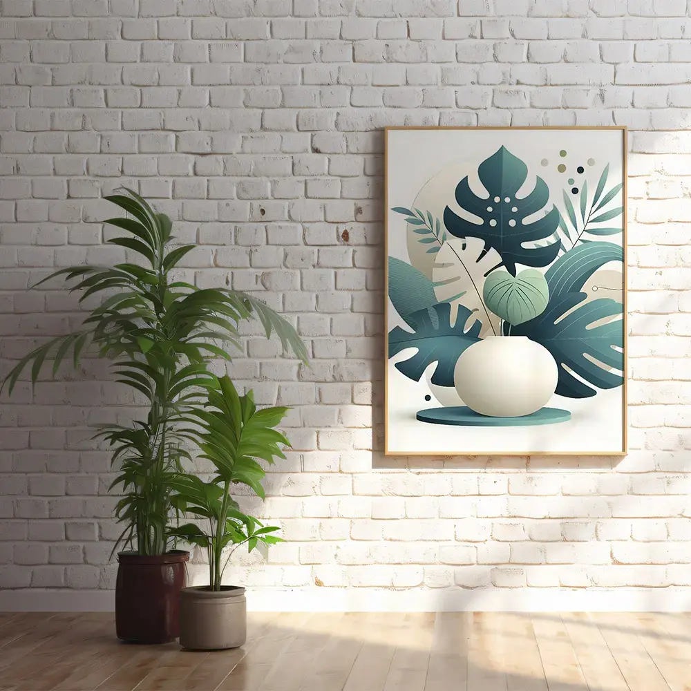 Tablou Arta Abstract Floral 14 - imagine 2