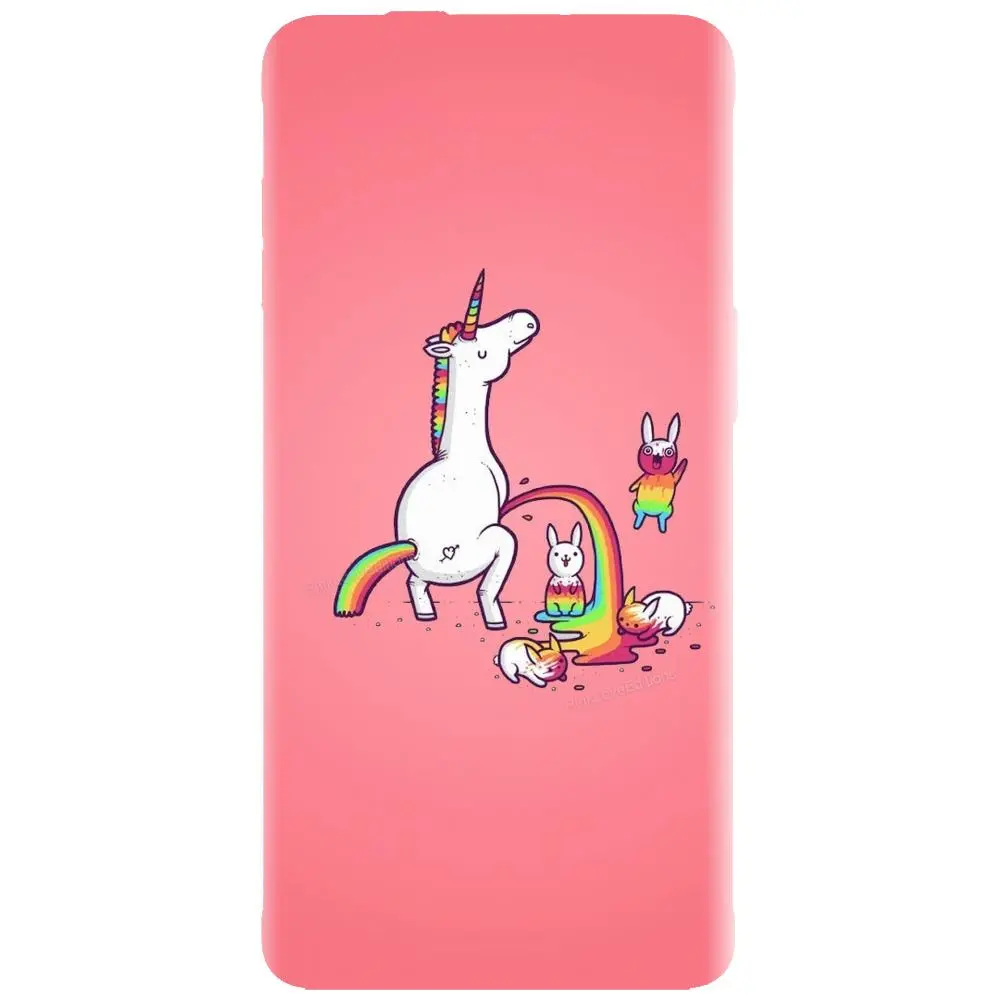 Husa din silicon - model Unicorn