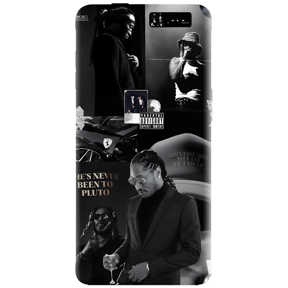 Husa cu artisti pop, rock